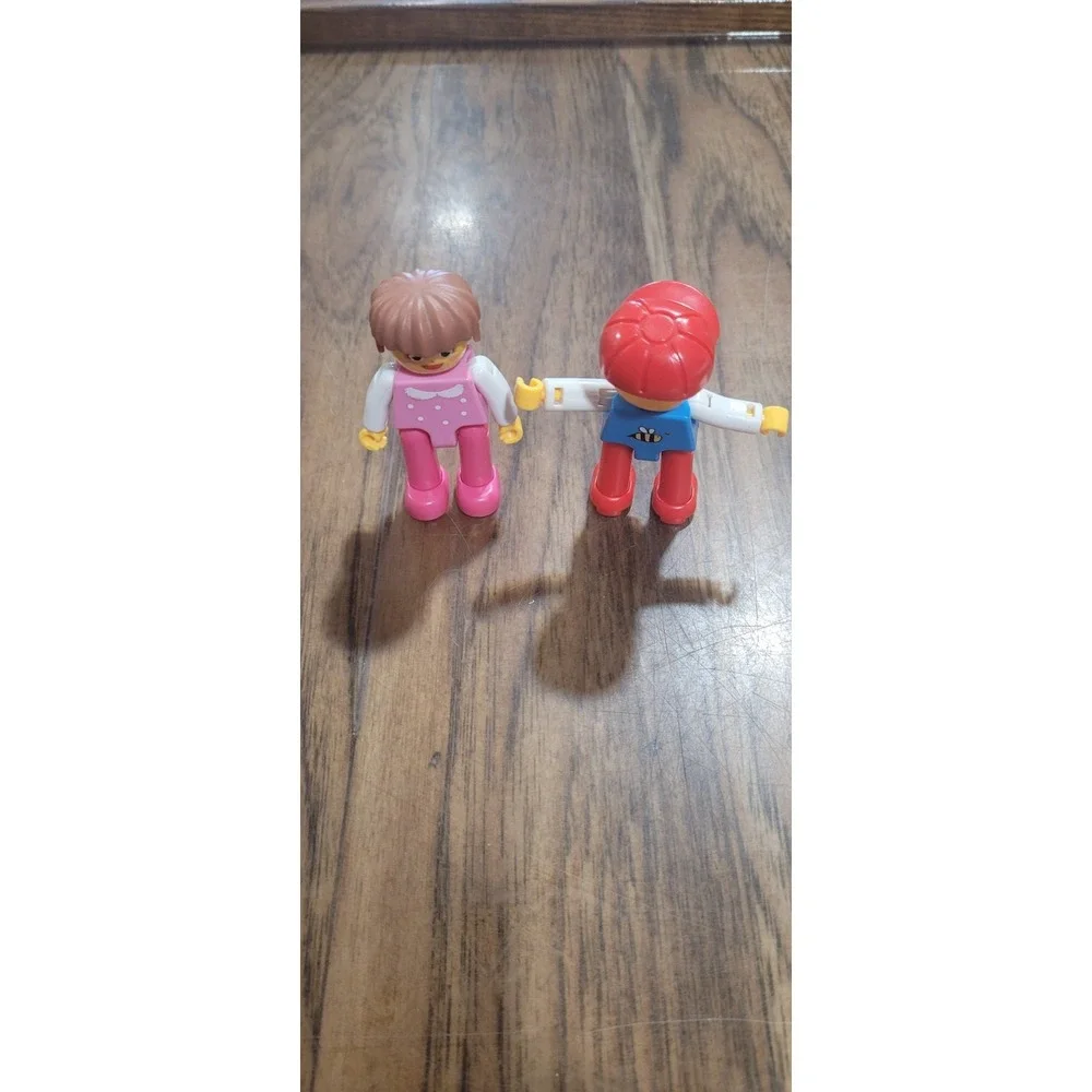 Lego Duplo Lot of 2 Figures Children Boy & Girl Brother & Sister Family Child